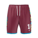 STRIDE SHORTS 6 - MAROON